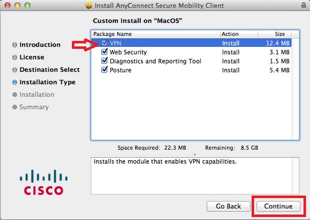 Cisco anyconnect vpn client download 64 bit
